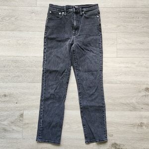 Madewell The Perfect Vintage Jean Black Jeans Womens 26 Casual